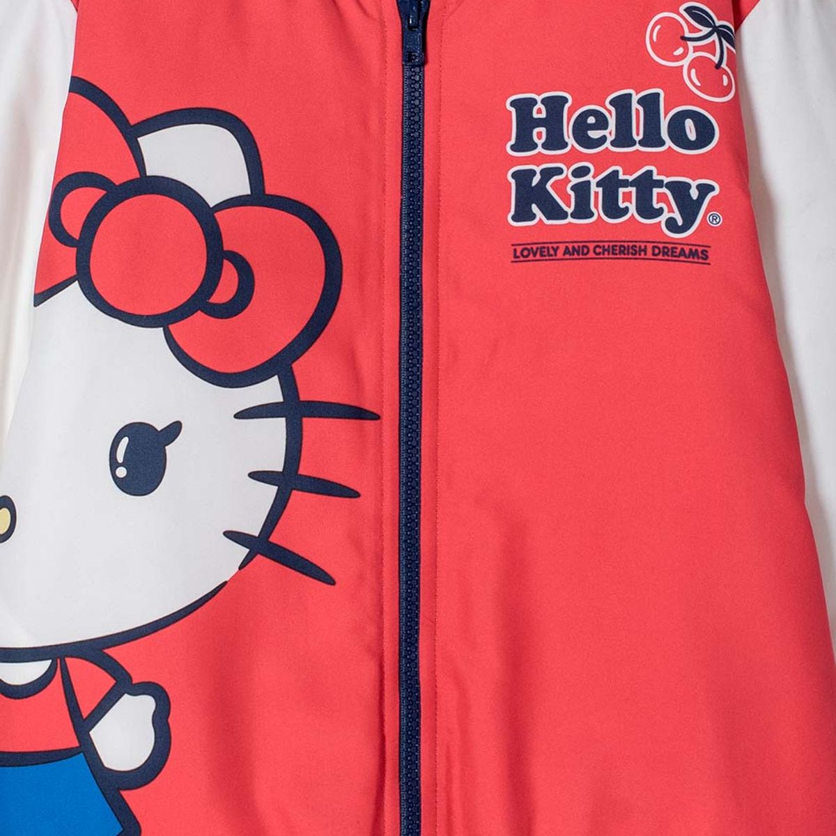 HELLO KITTY - Chaqueta Hello Kitty con cierre multicolor para niña