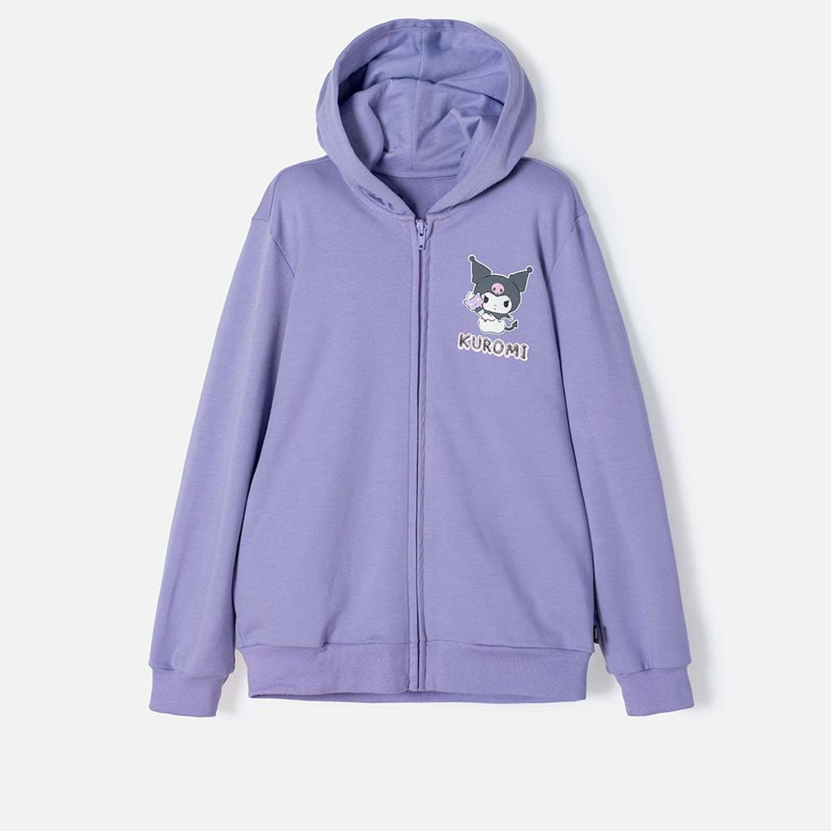 SANRIO - Buzo de Kuromi lila con capucha para niña