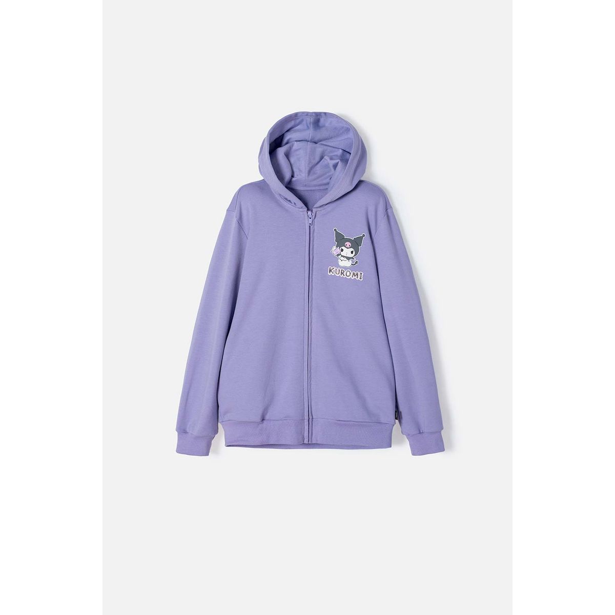 SANRIO - Buzo de Kuromi lila con capucha para niña