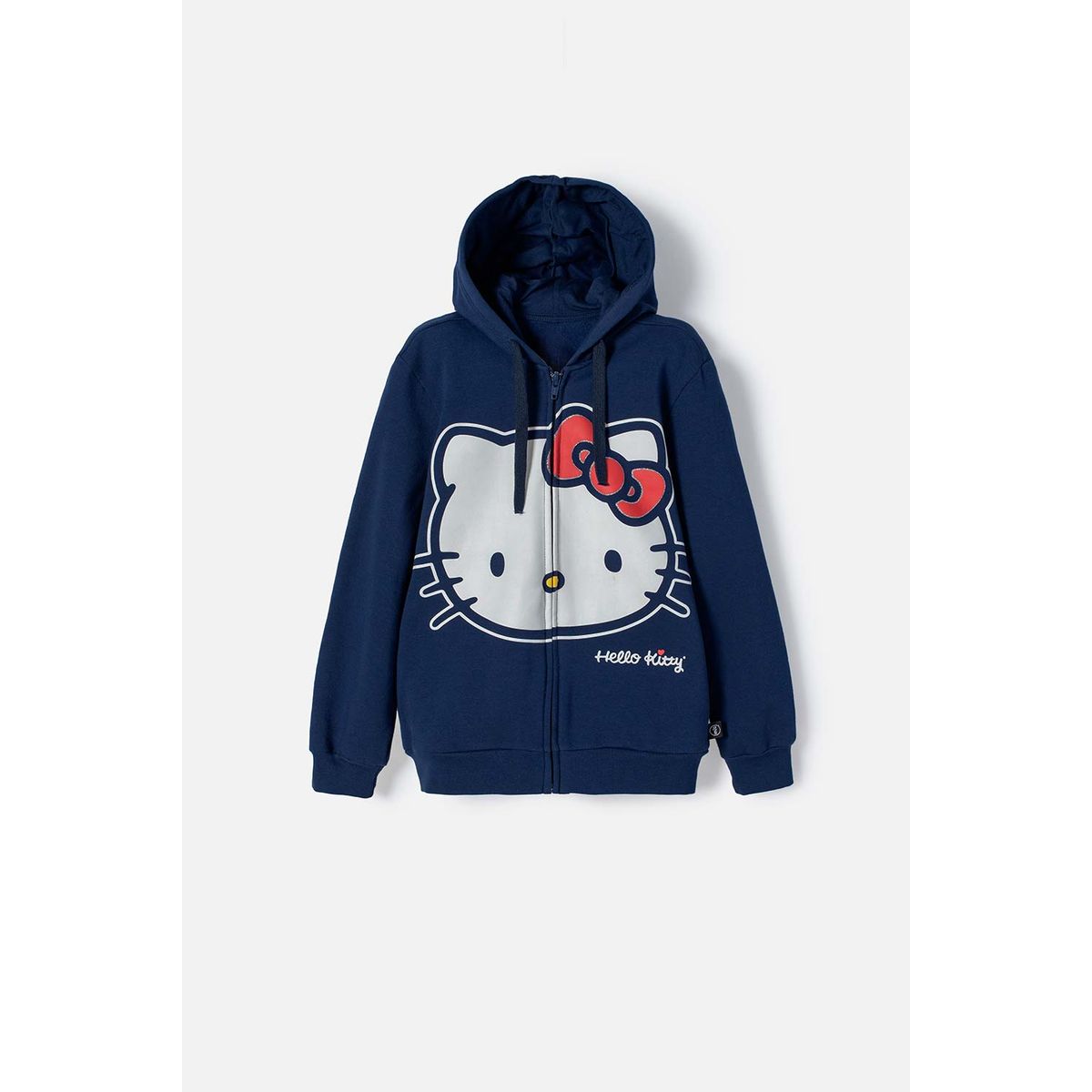 HELLO KITTY - Buzo de Hello Kitty con cierre azul para niña