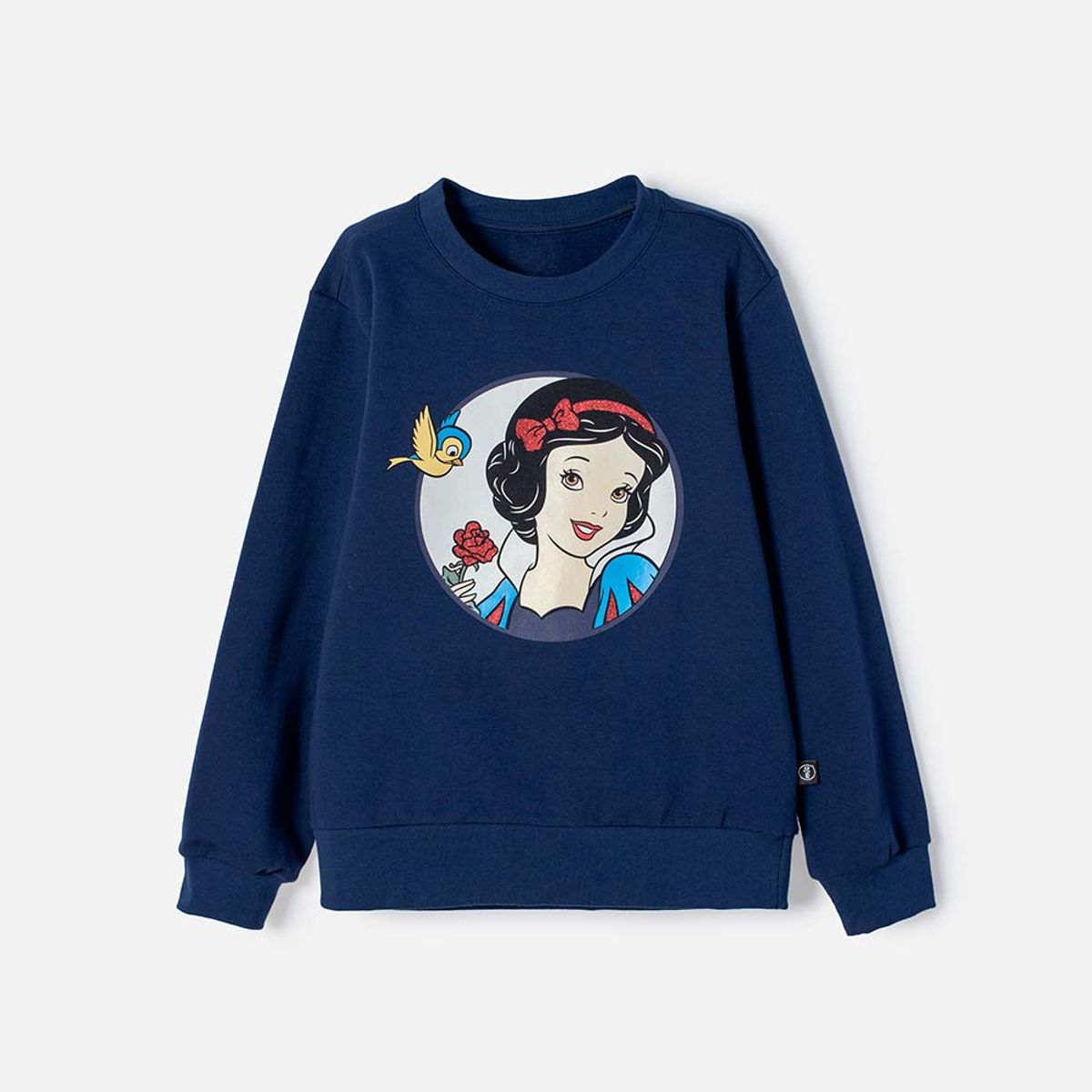 DISNEY - Buzo Blancanieves estampado en frente niña