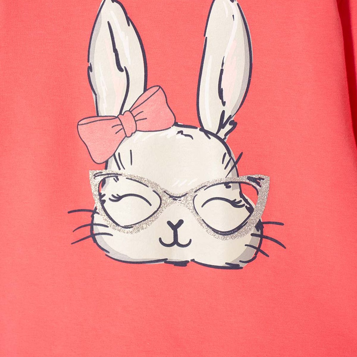 MIC - Buzo de Mic cerrado coral para niña