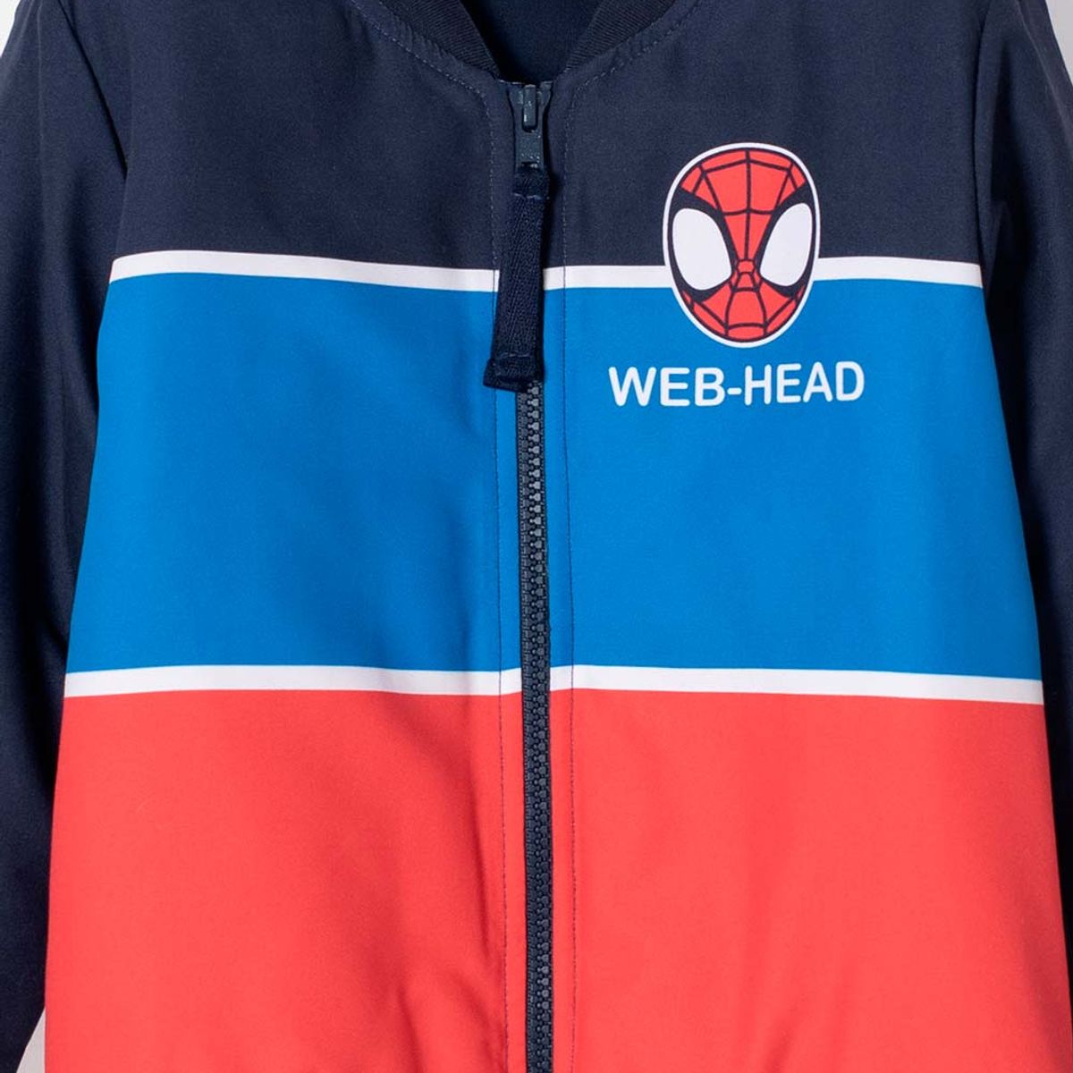 MARVEL - Chaqueta Spider-man con cierre niño