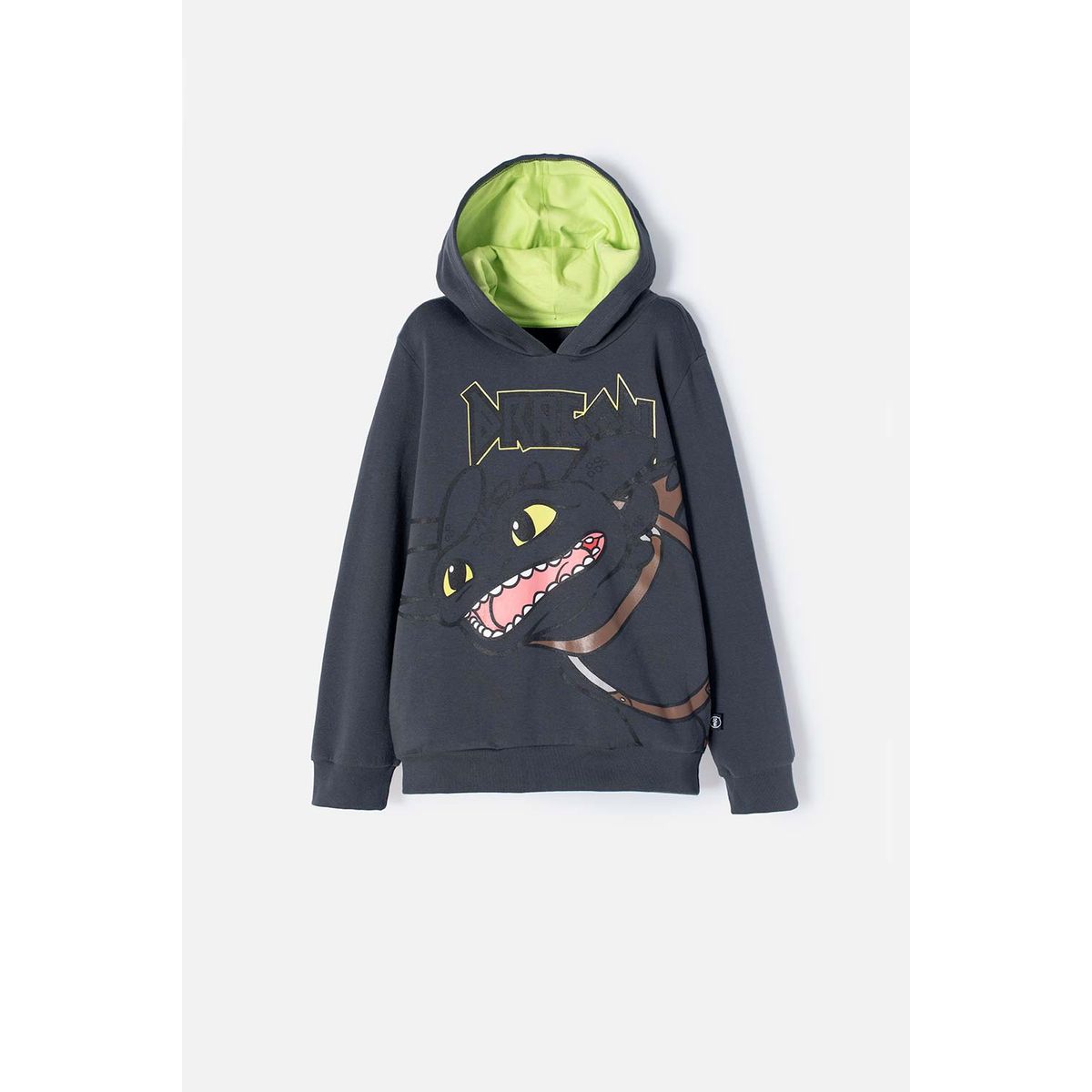 UNIVERSAL - Buzo Cómo entrenar a tu dragón gris y verde con capucha para niño