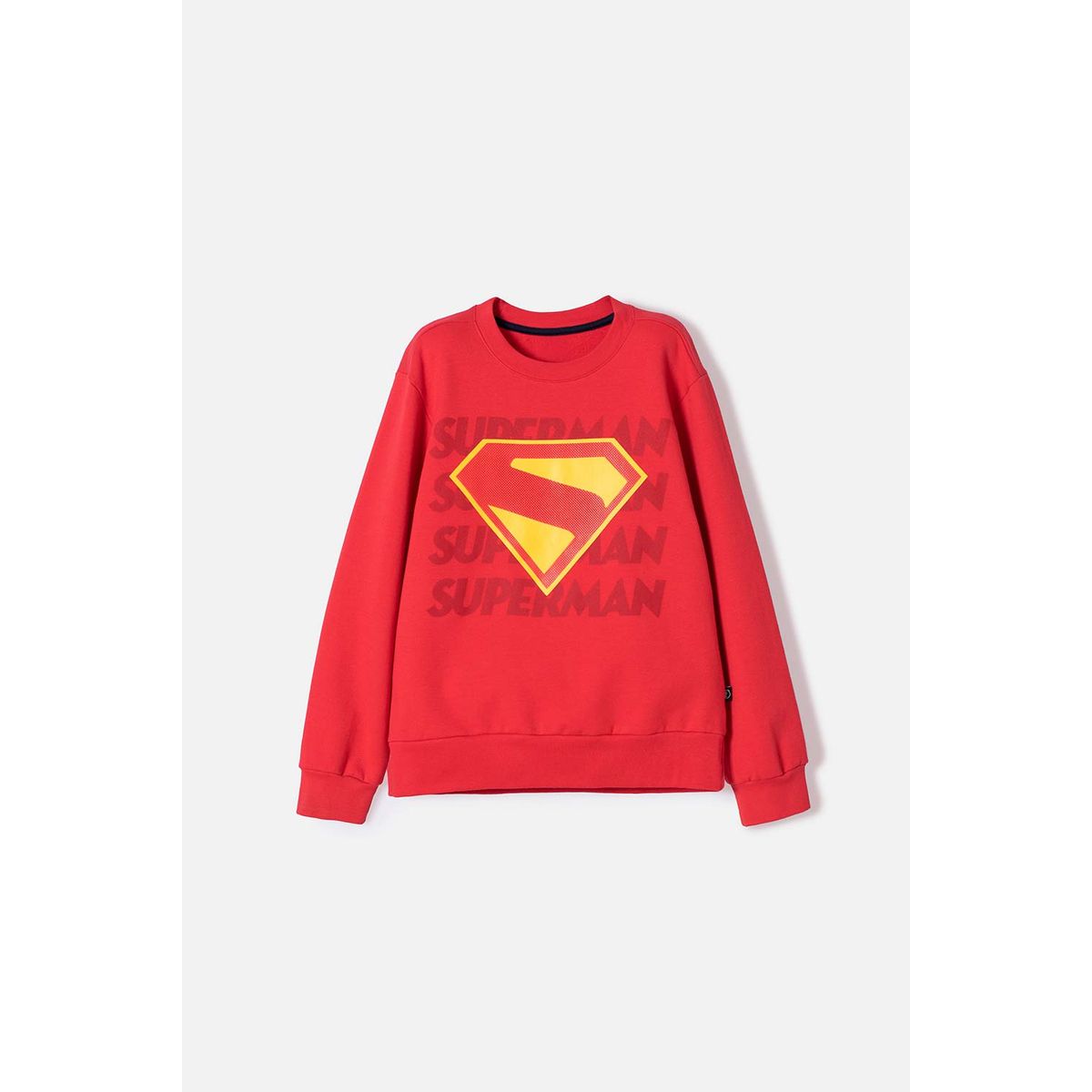 DC COMICS - Buzo de Superman rojo cerrado para niño