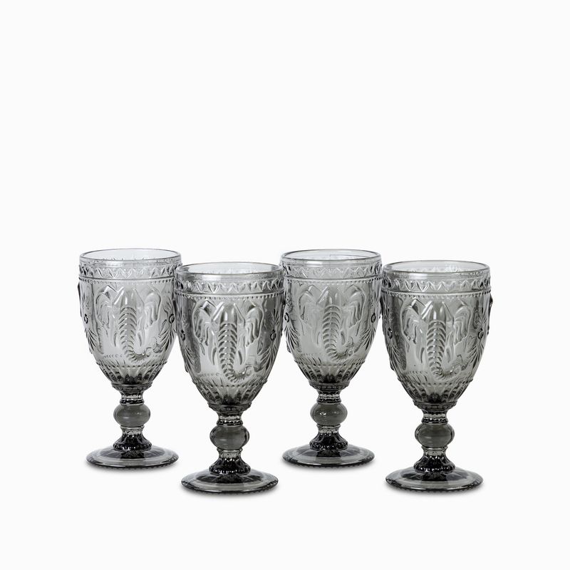 AMBIENTE GOURMET - Copa elefante gris setx4