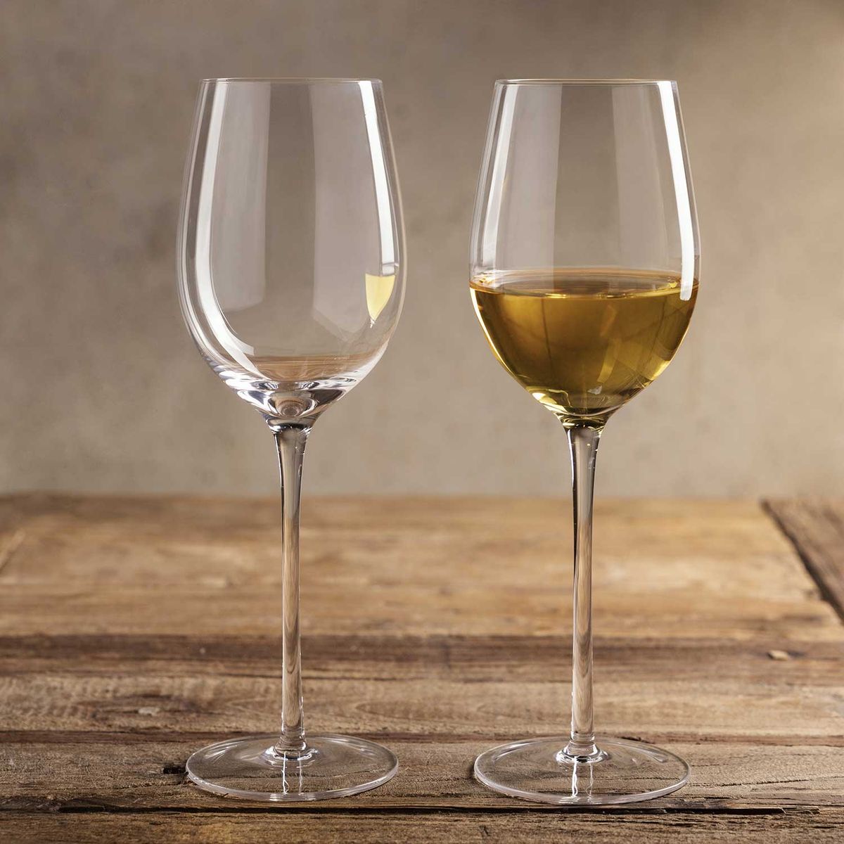 AMBIENTE GOURMET - Copa vino blanco en cristal 430ml set x2