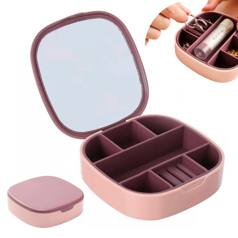 GENERICO - Joyero organizador de aretes anillos earcuff pulseras cadenas