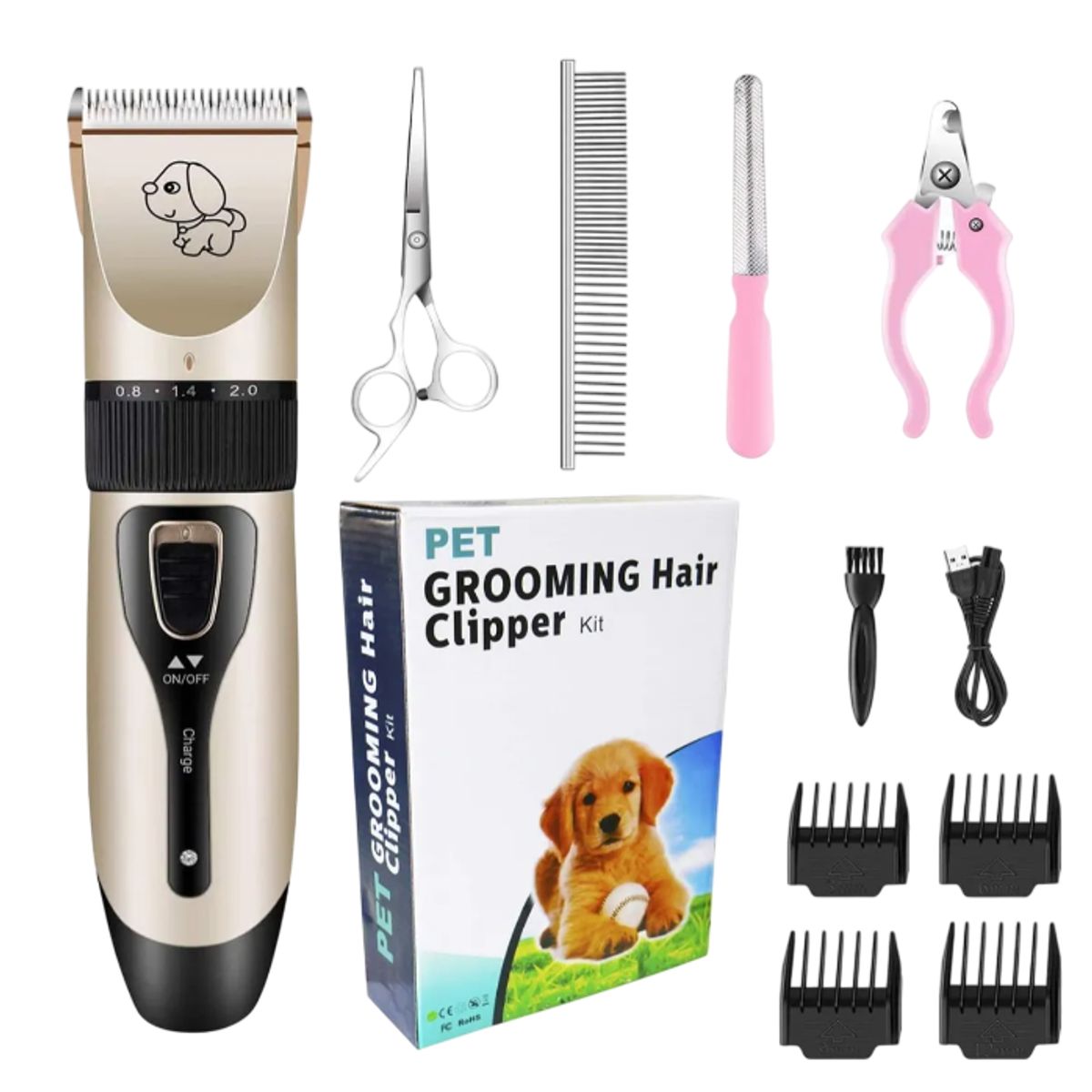 GENERICO - KIT DE PELUQUERIA CANINA
