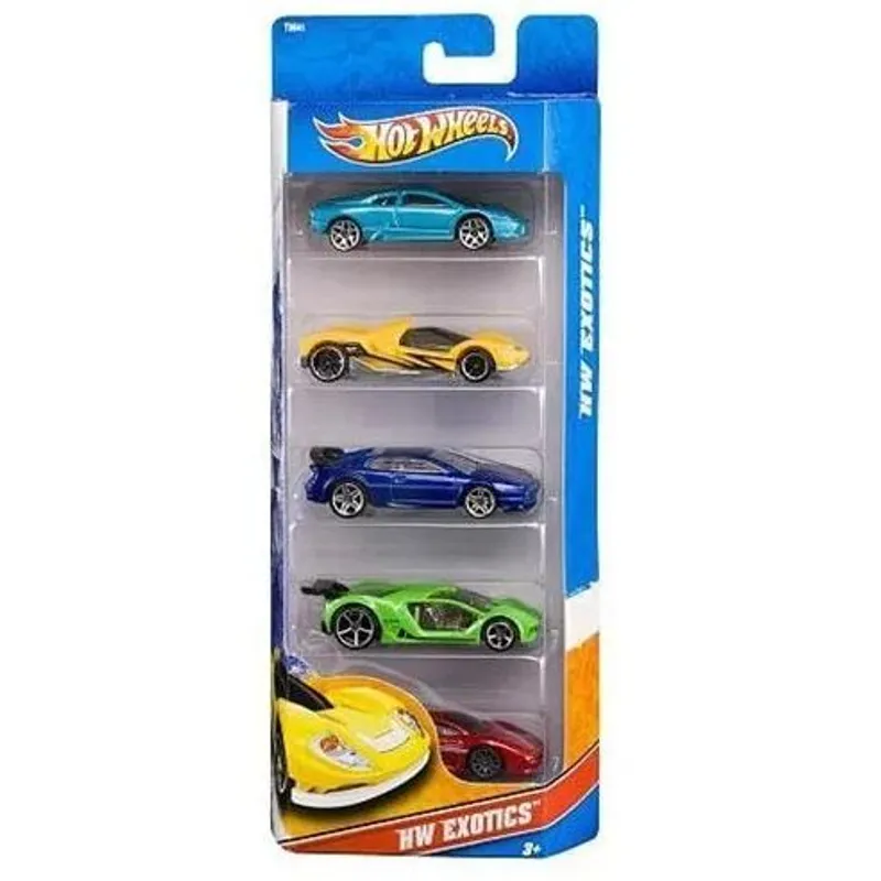 MATTEL - Hot Wheels Autos Básicos Paquete X 5 Mattel