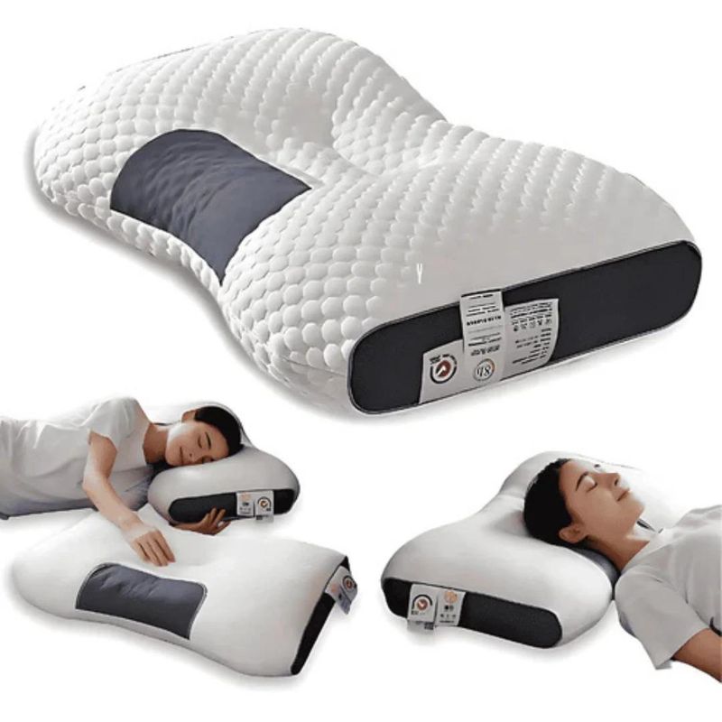 GENERICO - Almohada Masajeador Cervical Ortopédico Spa Eléctrico Calor