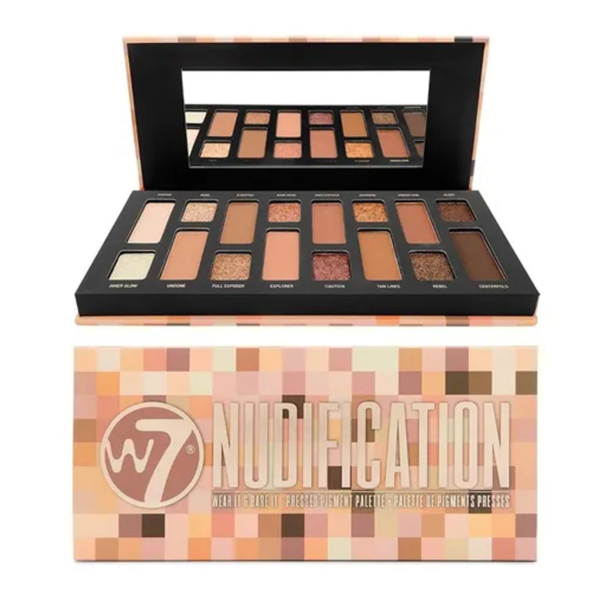 7 WATTS - Paleta De Sombras Nudificati