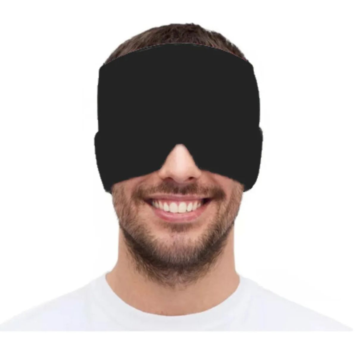 GENERICO - Máscara Elástica Ojos Migraña Terapia Frío Calor Reutilizable