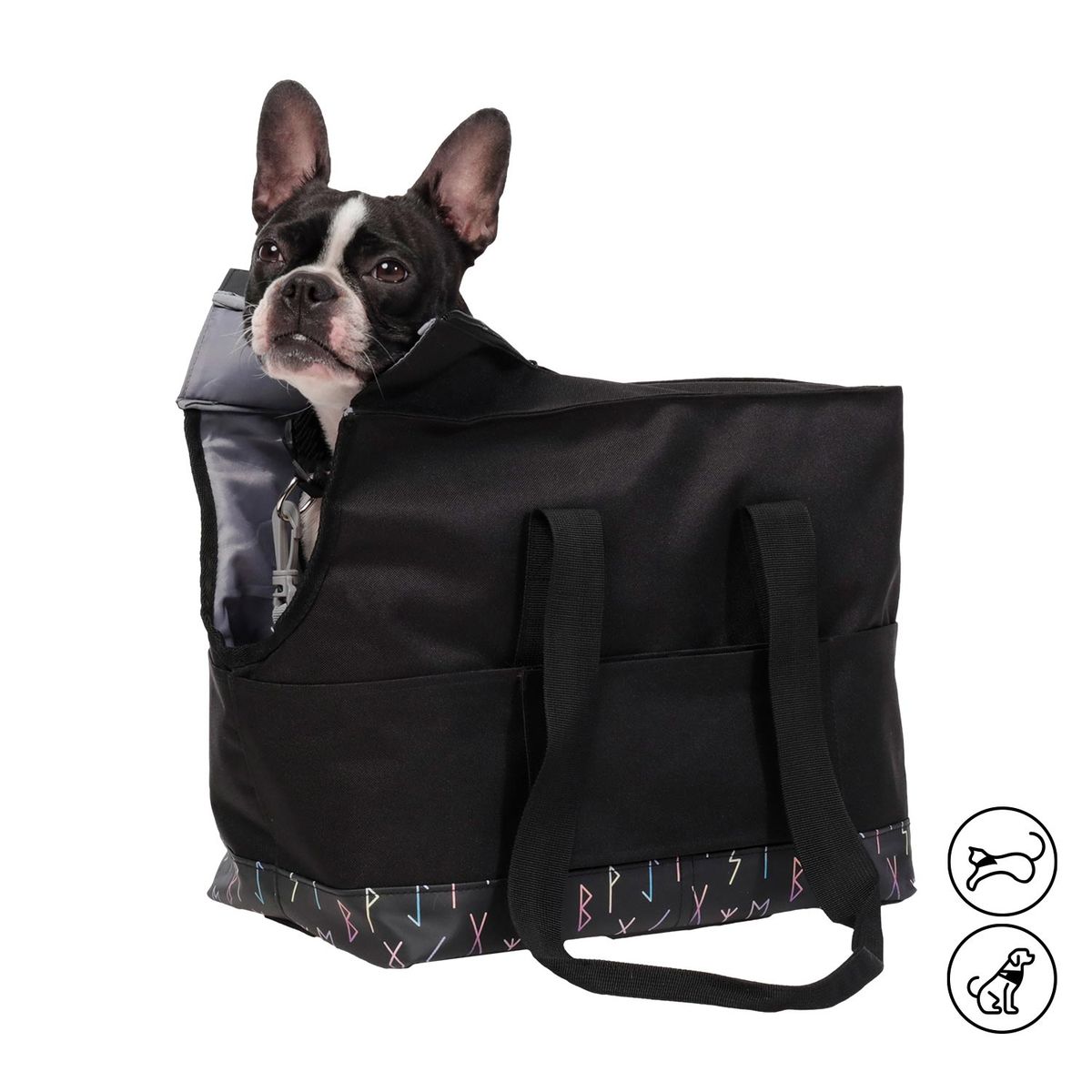 TOTTO - Shopping Bag Kira Versátil Totto Negra