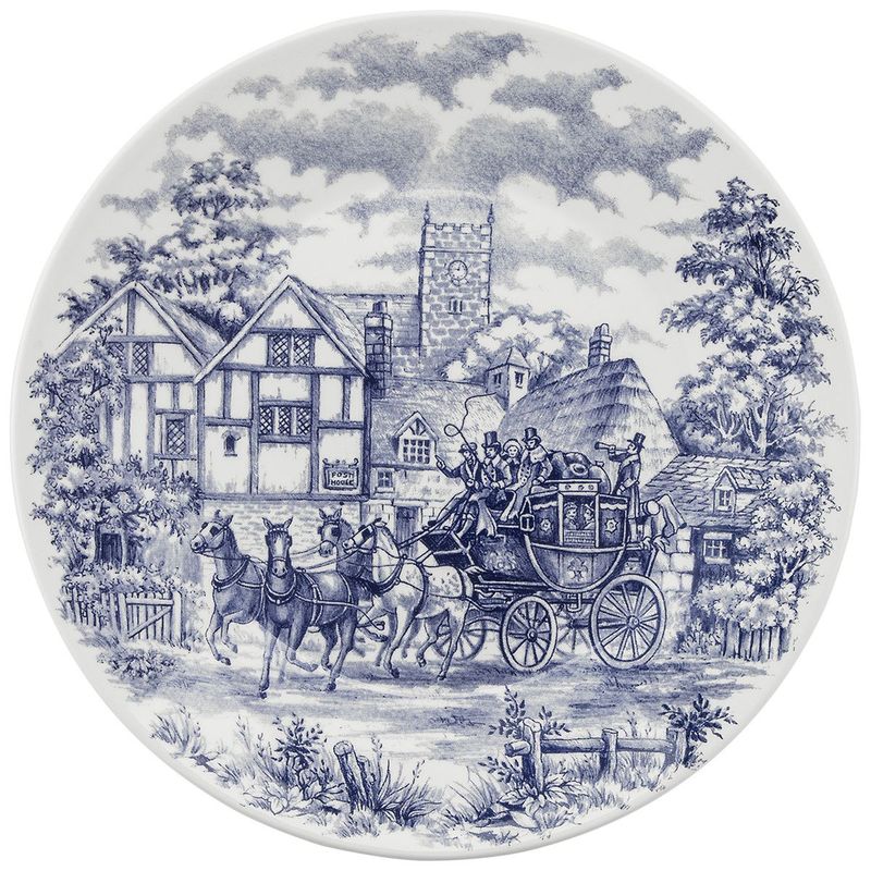 OXFORD - PLATO LLANO CERAMICA 26 CMS CENA INGLESA