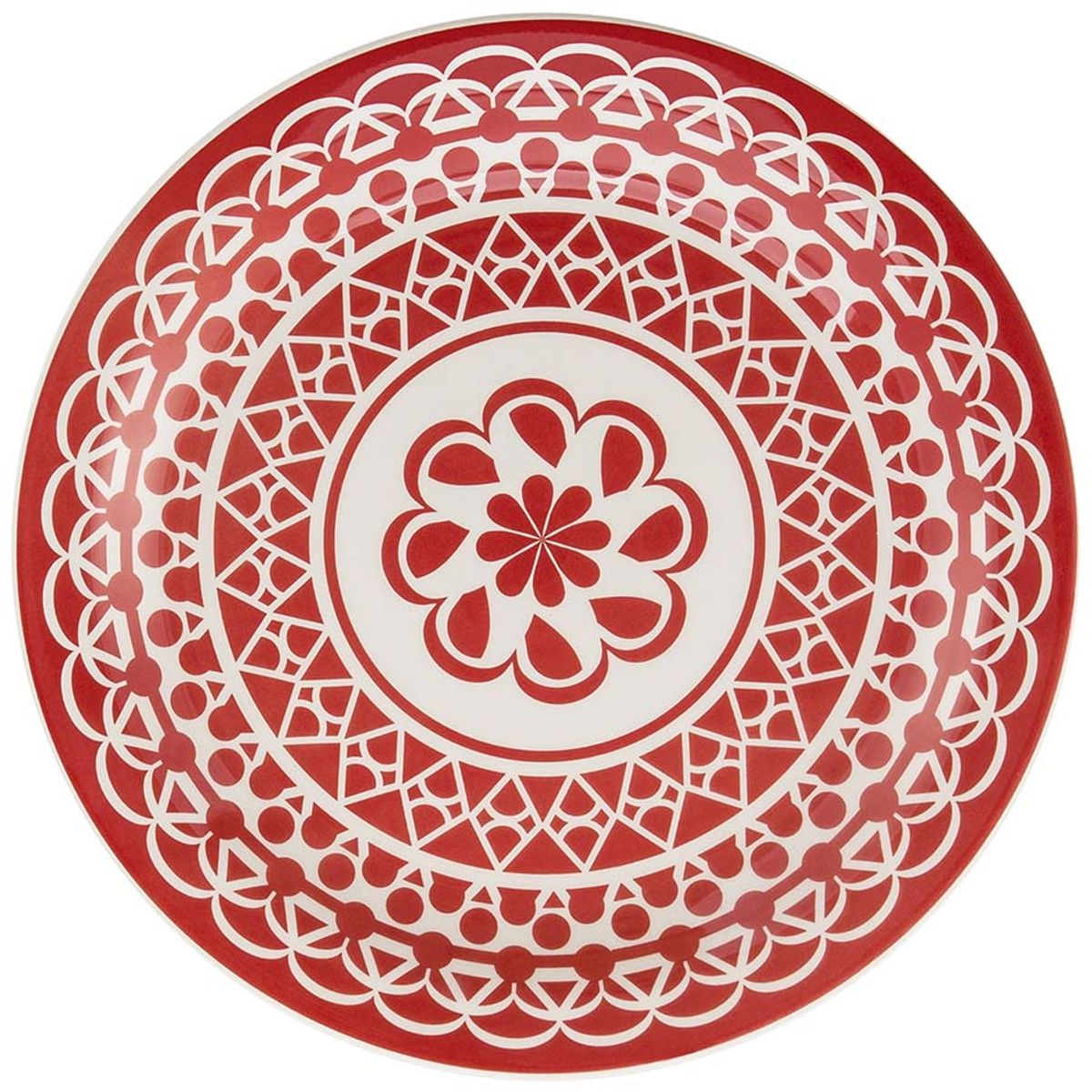 OXFORD - PLATO LLANO CERAMICA 26 CMS RENDA