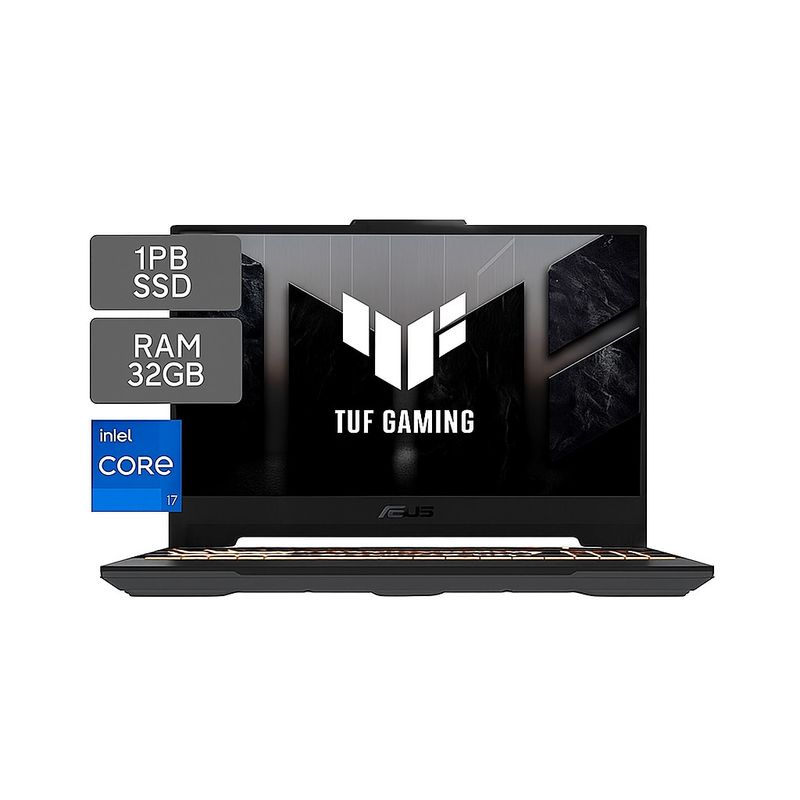ASUS - Portátil Asus Tuf F15 Ci7-13620h 32gb 1tb Rtx 4060 8gb 15.6