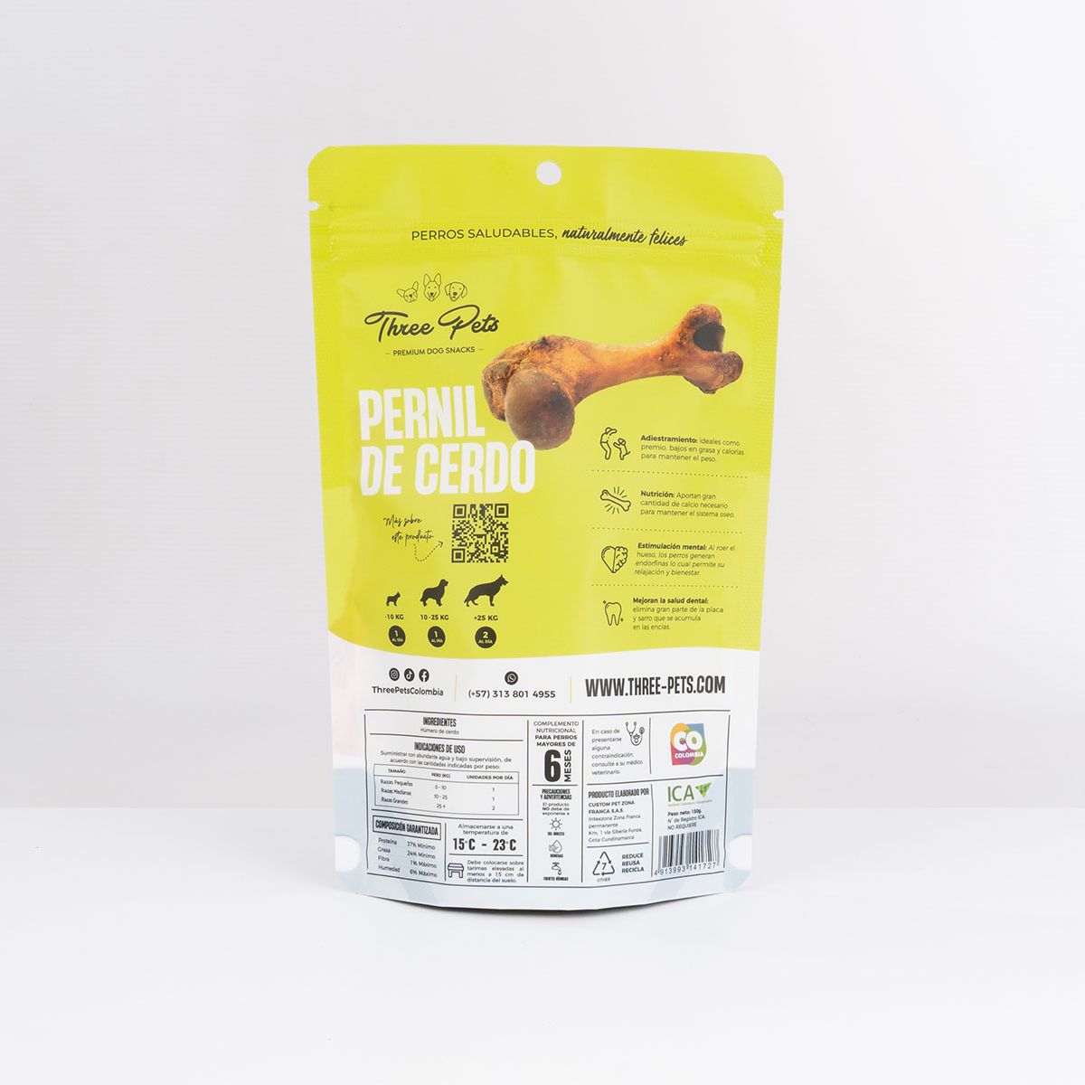 THREE PETS - Pernil de Cerdo Three Pets