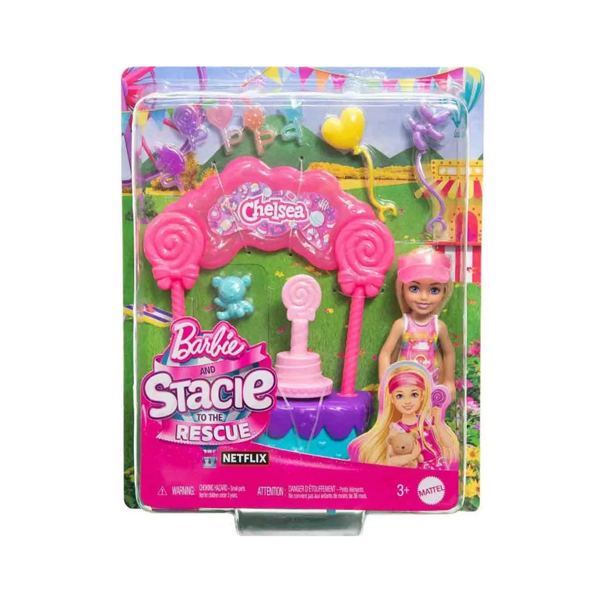 MATTEL - Barbie Stacie Puesto de Dulce Mattel