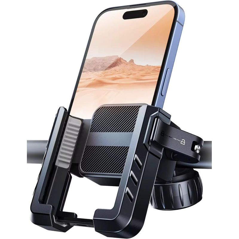 GENERICO - Holder Scotter Para Celular Resistente Al Agua Negro 102