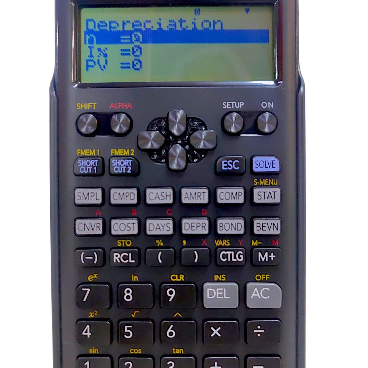 CASIO - Calculadora Casio Financiera FC-200V Segunda Edición