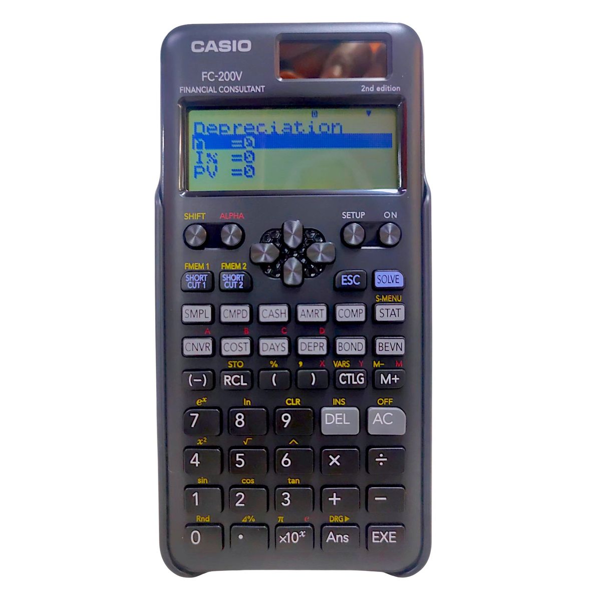 CASIO - Calculadora Casio Financiera FC-200V Segunda Edición