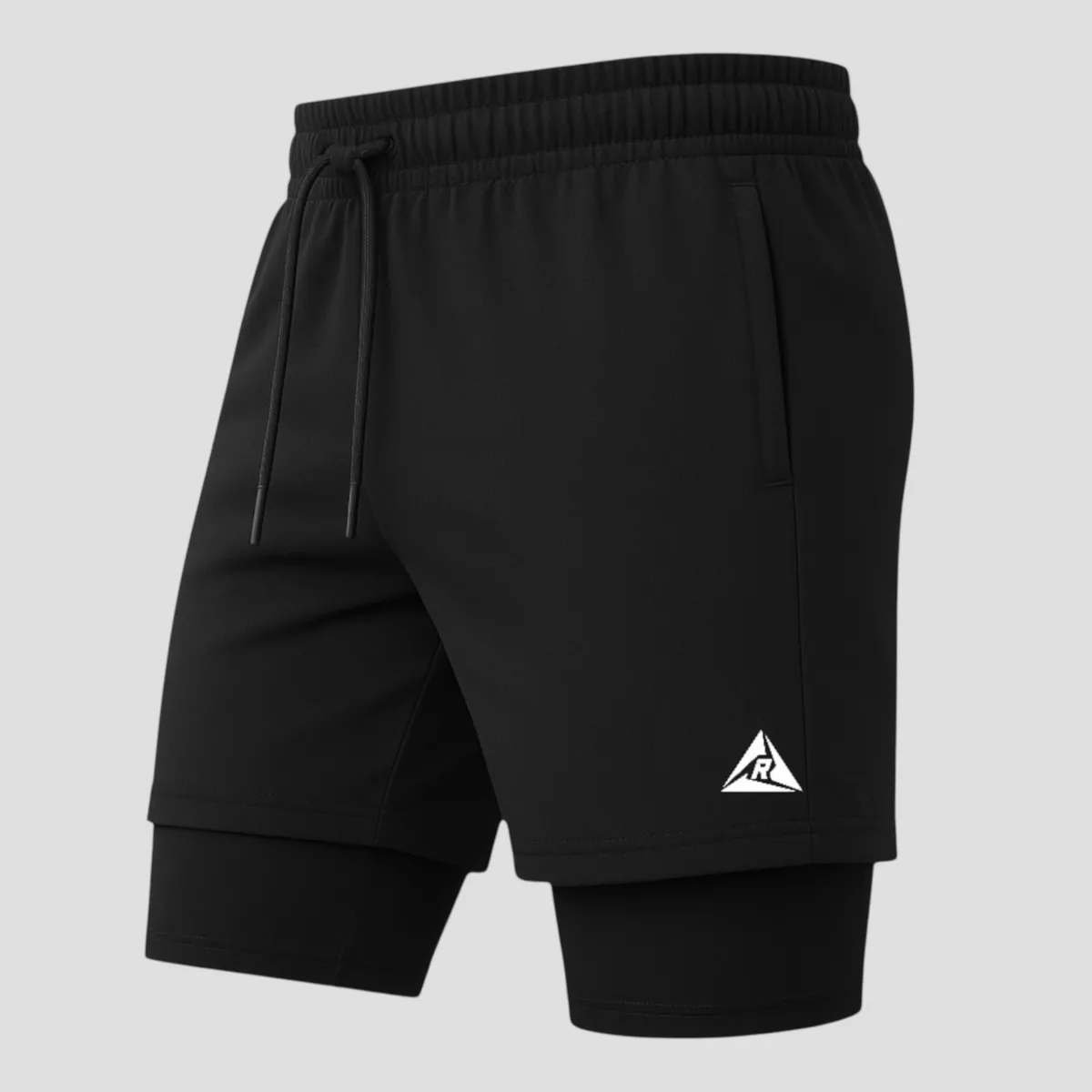 RIPPLE FT - x2 Pantalonetas con Licra Corta 3 Bolsillos Original Ripple