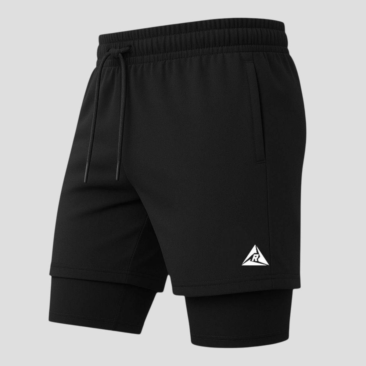 RIPPLE FT - x2 Pantalonetas con Licra Corta 3 Bolsillos Original Ripple