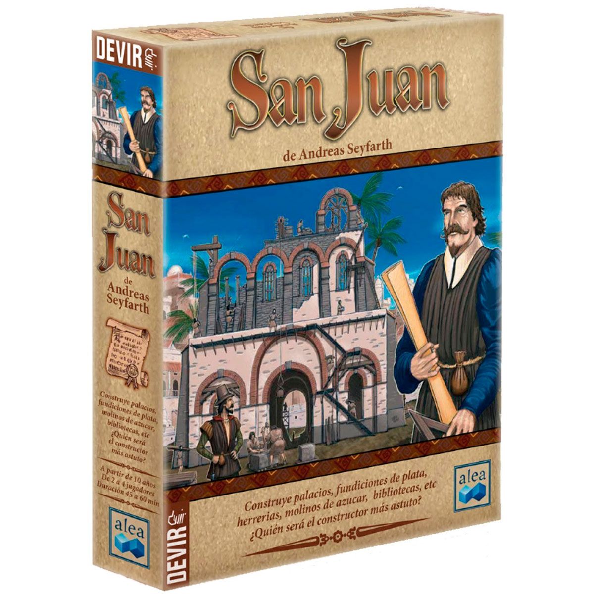 DEVIR - Juego De Mesa San Juan Cartas Estratégicas Devir Adultos