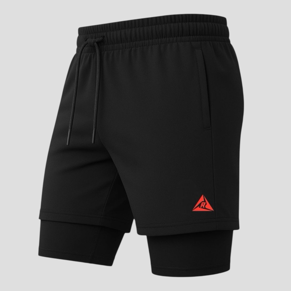 RIPPLE FT - Pantaloneta con Licra Corta 3 Bolsillos Original Ripple