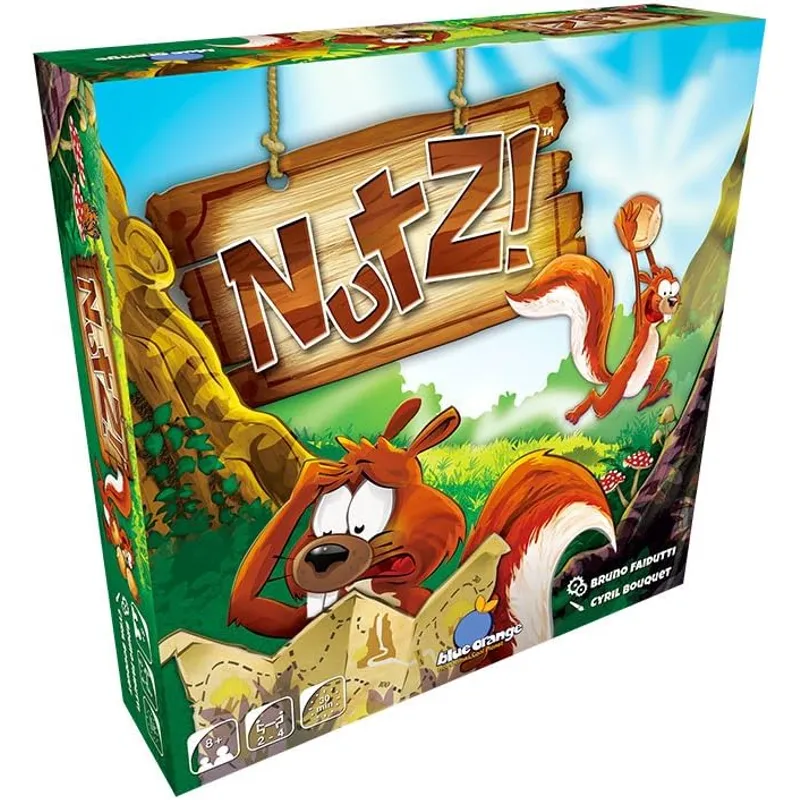 DEVIR - Juego De Mesa Cartas Ágil Y Divertido Nutz Devir Niños