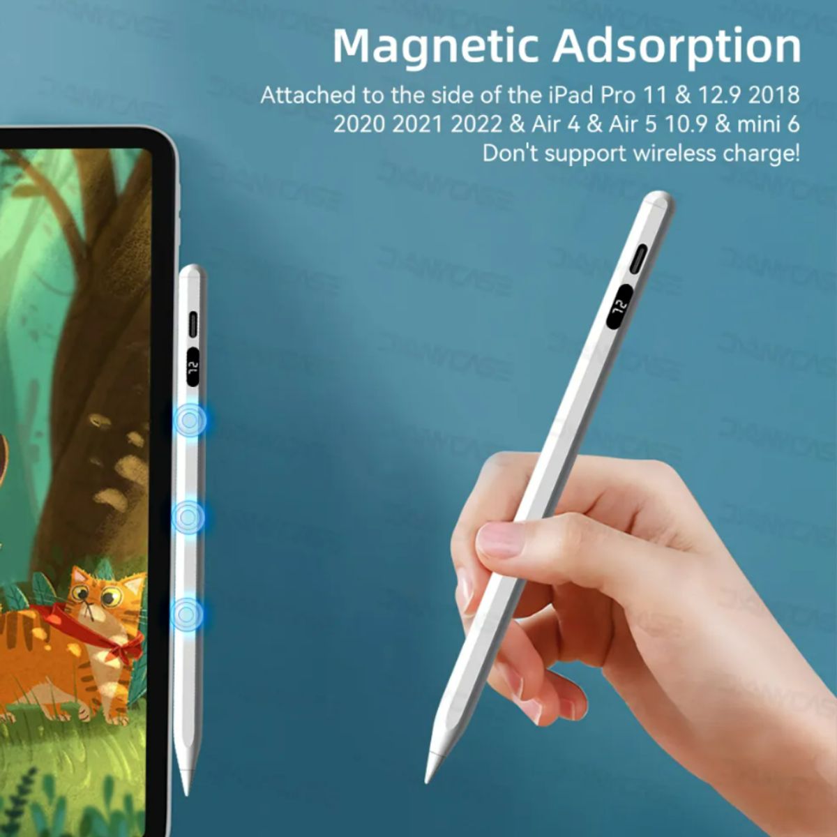 GENERICO - Lapiz Óptico Stylus Pen Universal Apple Android Windows