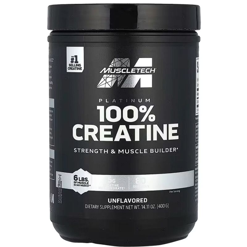 MUSCLETECH - Platinum Creatina Fuerza y Recuperación Extrema 100% Pura ENVIO RAPIDO