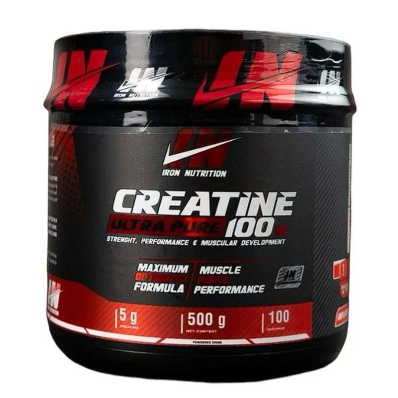 IRON NUTRITION - Creatina Pure Monohidratada 100 Servicios Creatina Iron - ENVIO RAPIDO