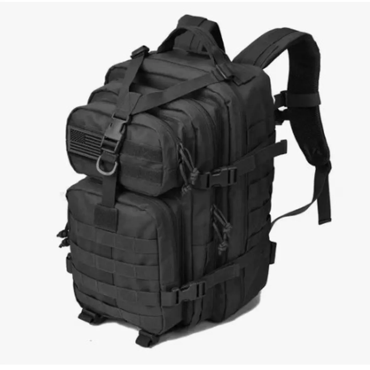 GENERICO - Morral Tactica Militar 50 L Negro