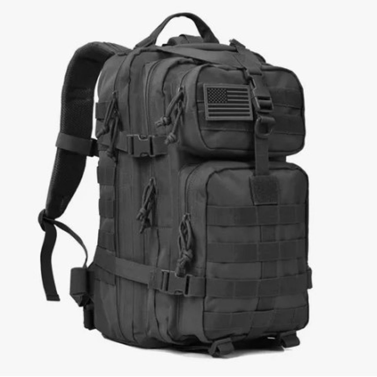 GENERICO - Morral Tactica Militar 50 L Negro