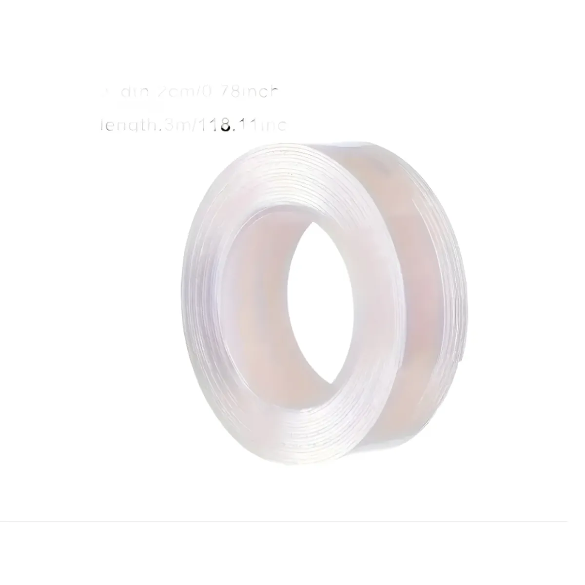 AMERICAN GENERICS - Cinta Adhesiva Doble Cara Reutilizable De Alta Resistencia