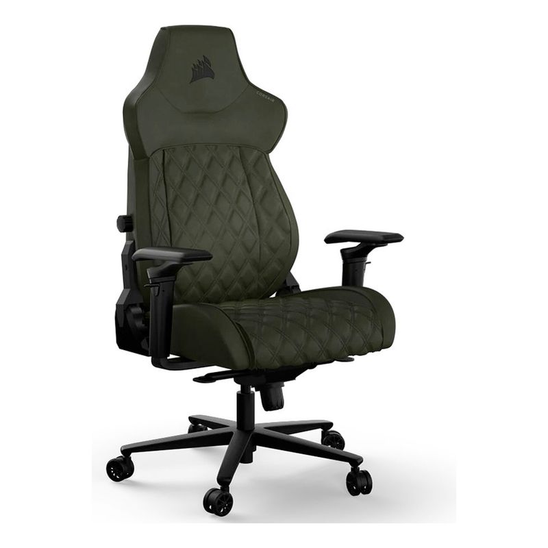 CORSAIR - Silla Gamer Corsair TC500 LUXE Sherwood Verde Premium