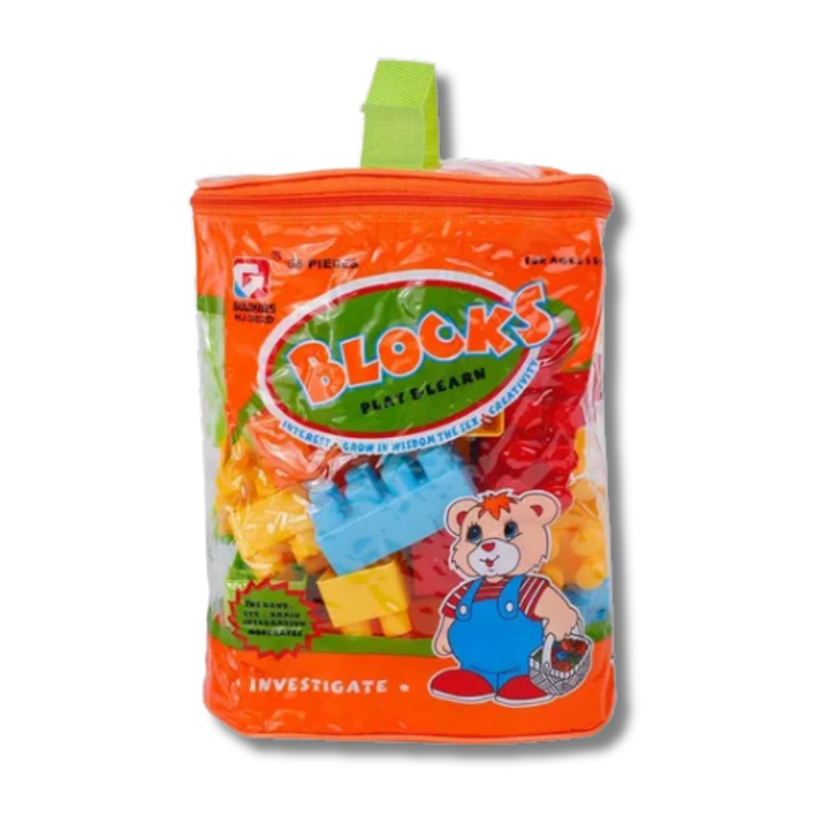 GENERICO - Set de Bloques de Construcción Educativos