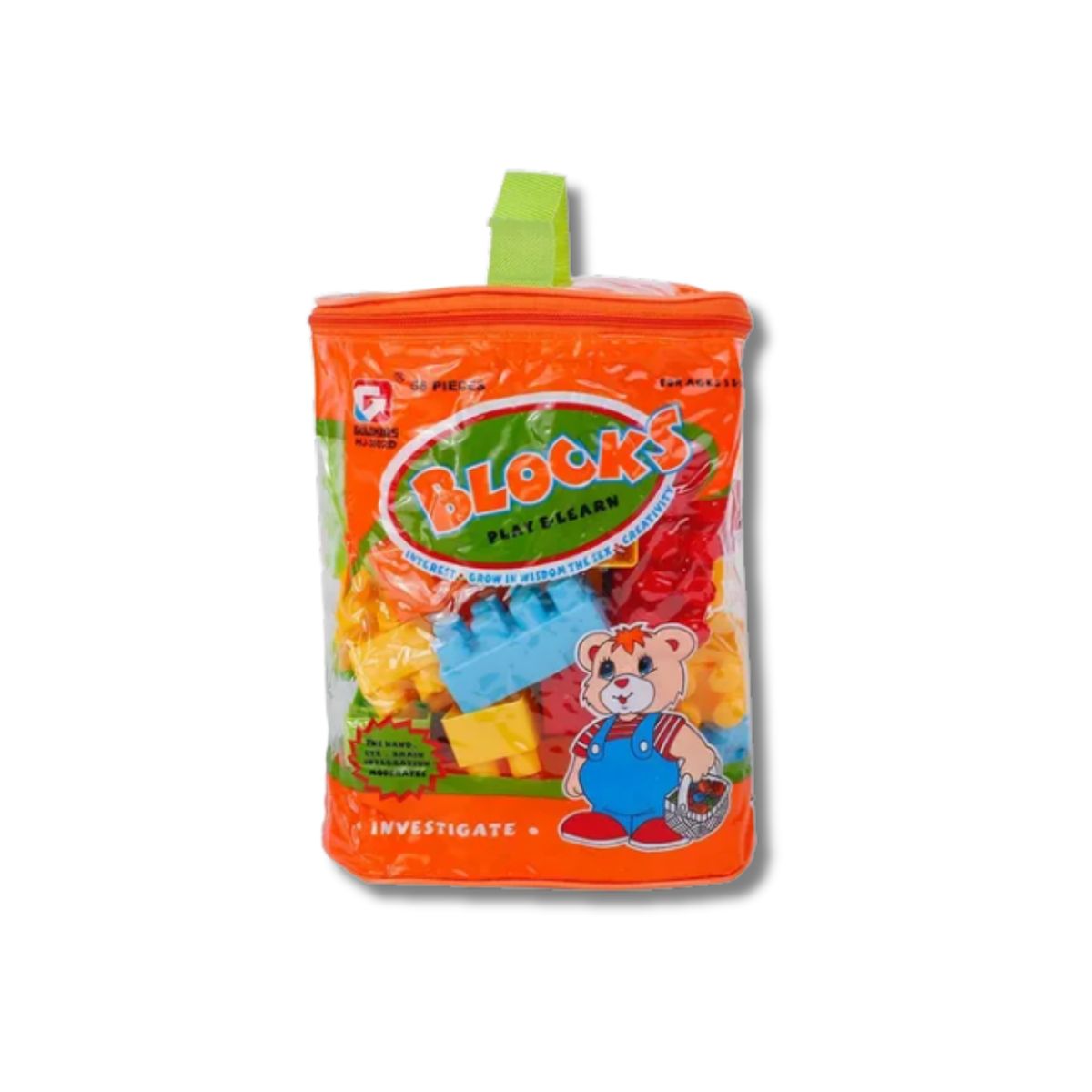 GENERICO - Set de Bloques de Construcción Educativos