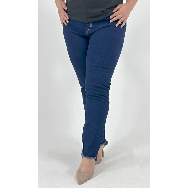 L Y H - Jean Para Mujer Azul Marca L&H