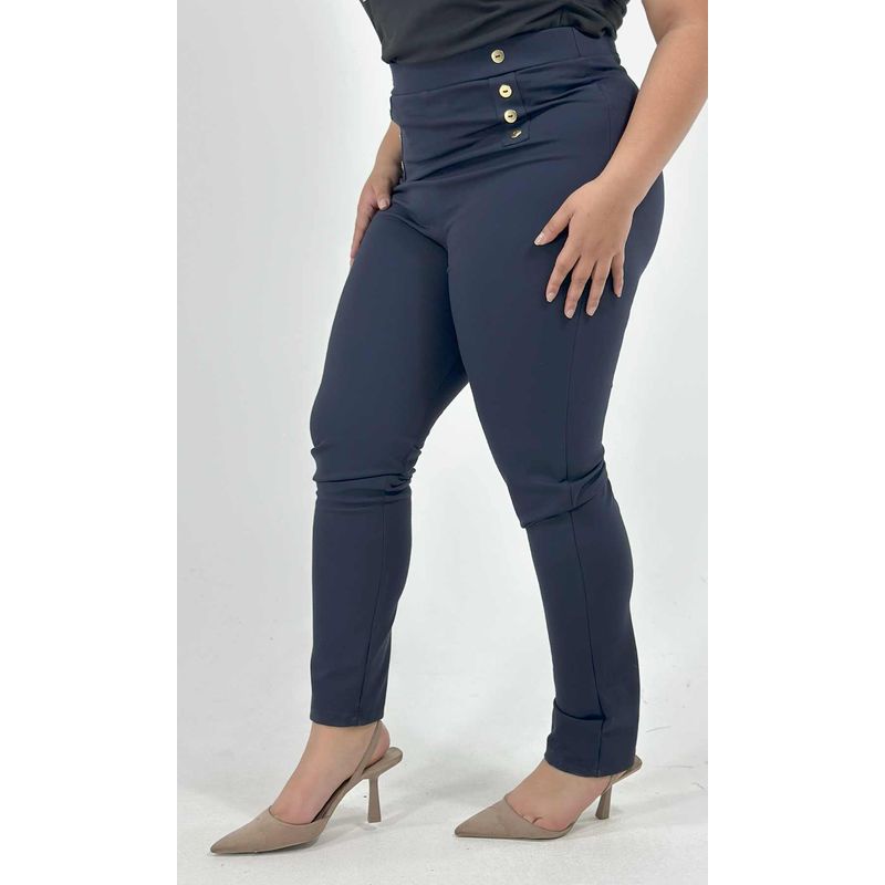 L Y H - Leggins Para Mujer Azul Marca L&H