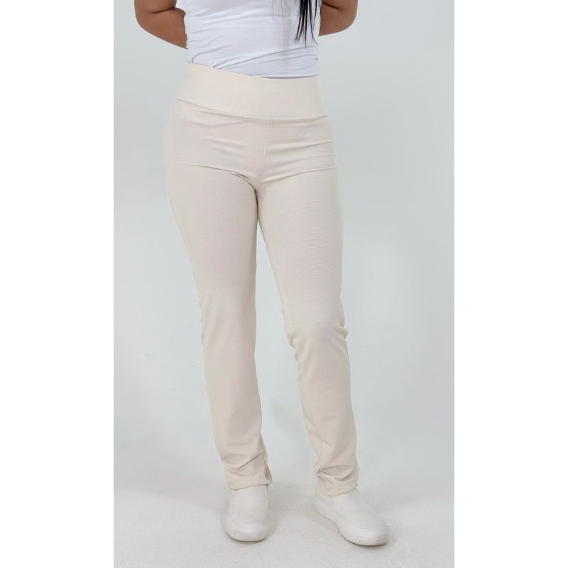 L Y H - Leggins Para Mujer Beige Marca L&H