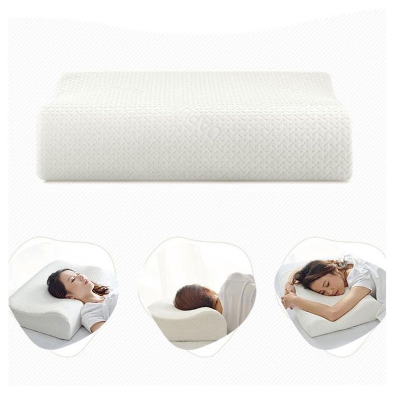 GENERICO - Set 2 Almohadas Cervicales Memory foam 60x40x13x11cms I Fit Sport