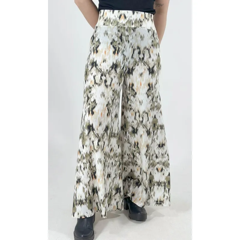 L Y H - Pantalon Para Mujer Verde Marca L&H