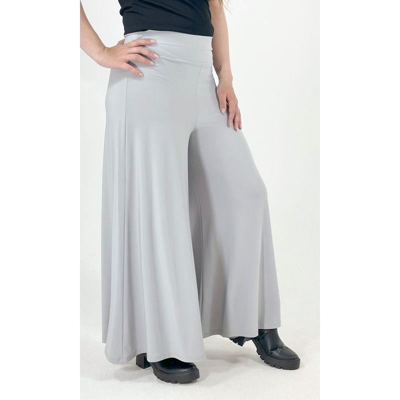 L Y H - Pantalon Para Mujer Gris Claro Marca L&H