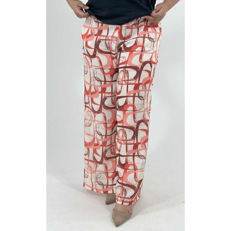 L Y H - Pantalon Para Mujer Coral Marca L&H