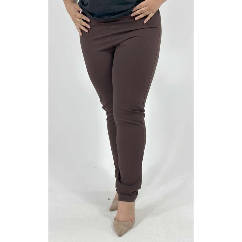 L Y H - Leggins Para Mujer Café Marca L&H