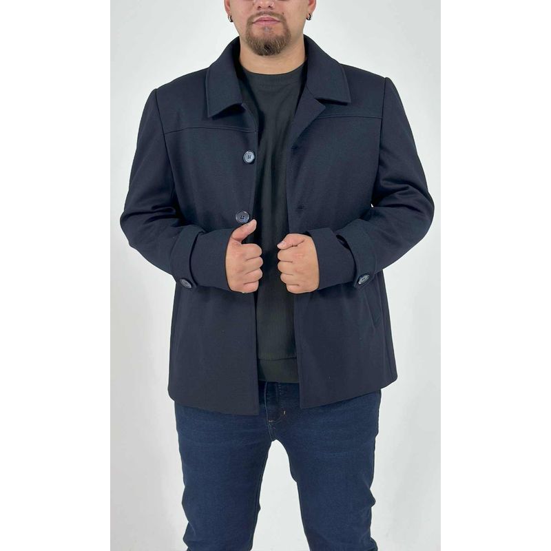 L Y H - Chaqueta Para Hombre Azul Marca L&H