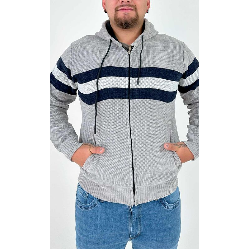 L Y H - Saco Para Hombre Gris Claro Marca L&H